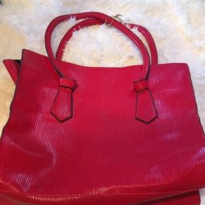 Red tote